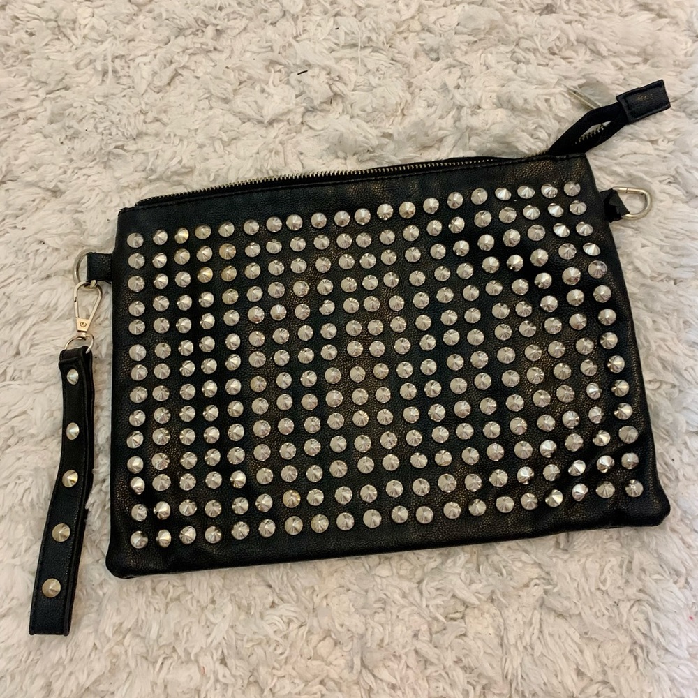 Spiky Black Lightly Used Charlotte Russe Bag